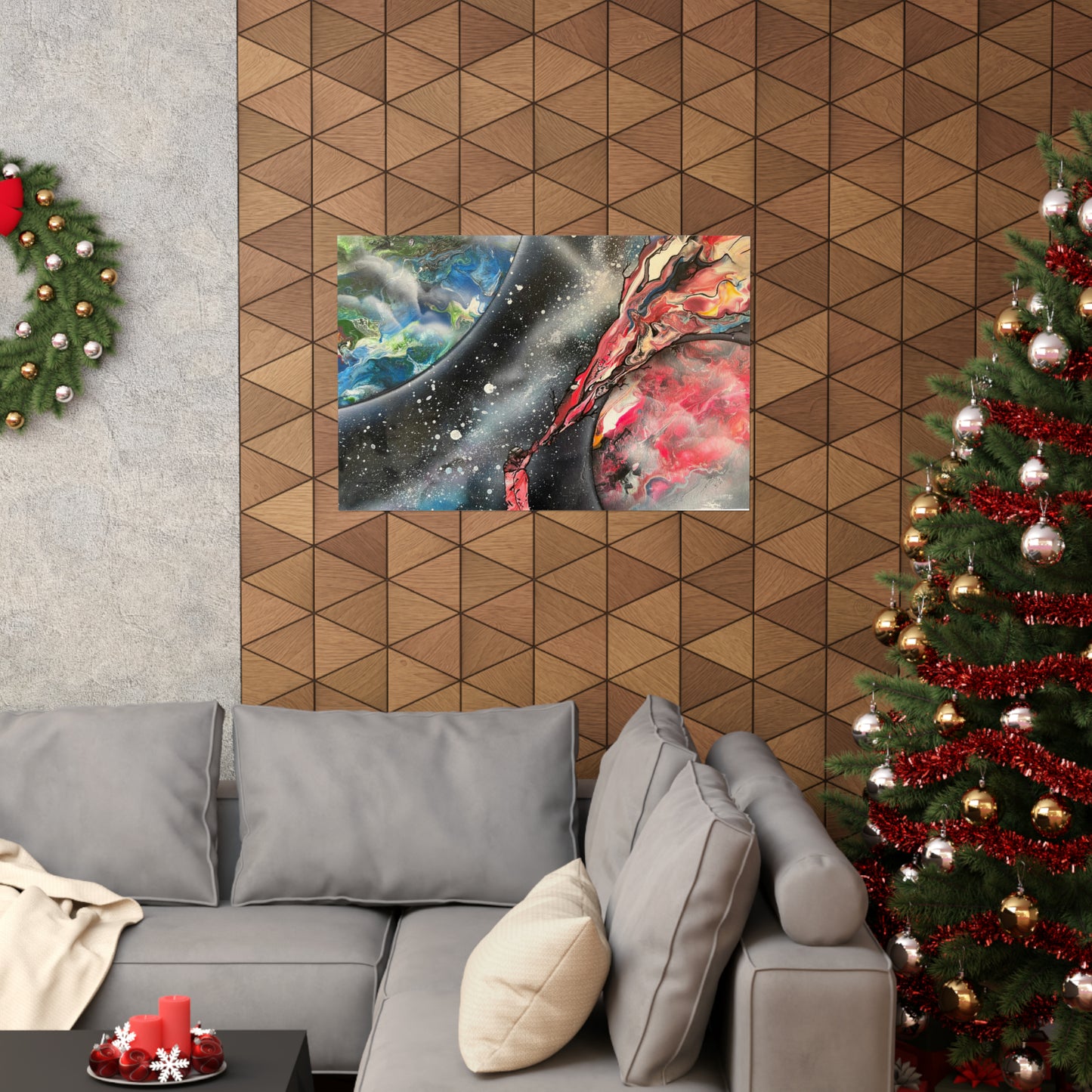 Spray Painting the Cosmos